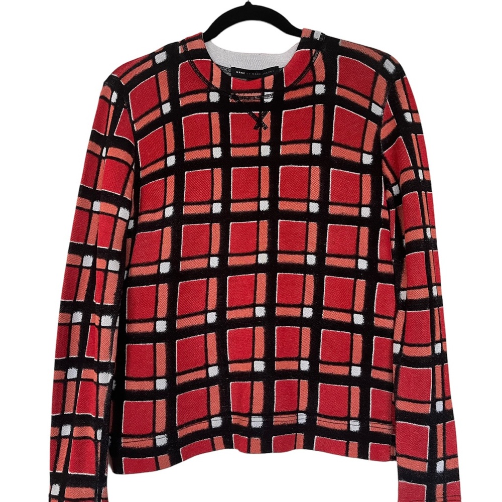 Marc by Marc Jacobs Light Color Block Sweater